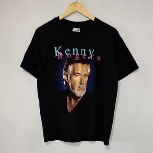 Vintage Kenny Rogers T-Shirt / 1993 Tour / If Only My Heart Had A Voice / Large
